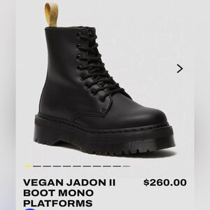 Dr. Martens Vegan Jadon II Boot Mono Platforms
